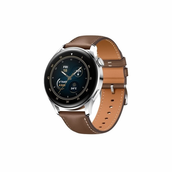 HUAWEI Watch 3, Brown Leather