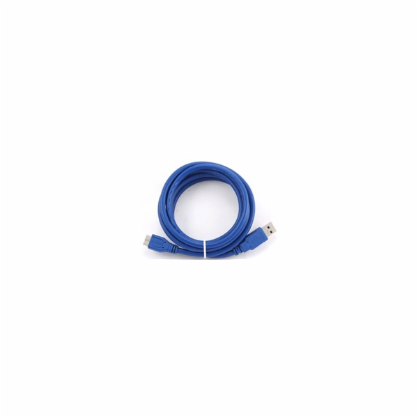 GEMBIRD Kabel USB 3.0 A-Micro B propojovací 1,8m (modrý)