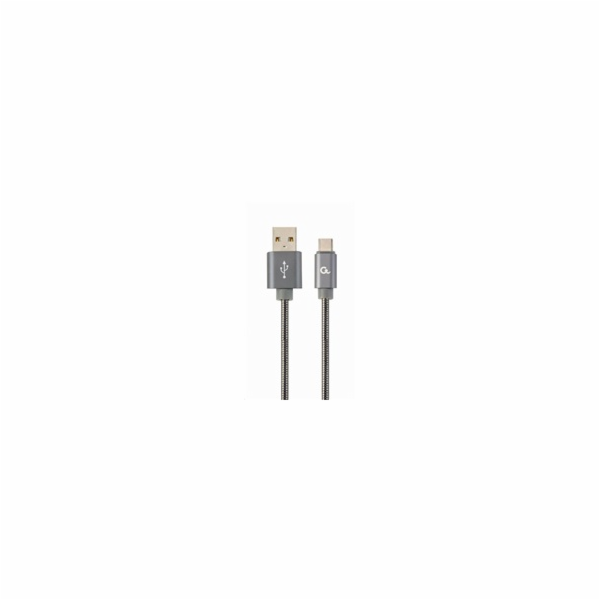 Gembird KAB051364 USB 2.0 AM na Type-C (AM/CM), 1m, šedý ...