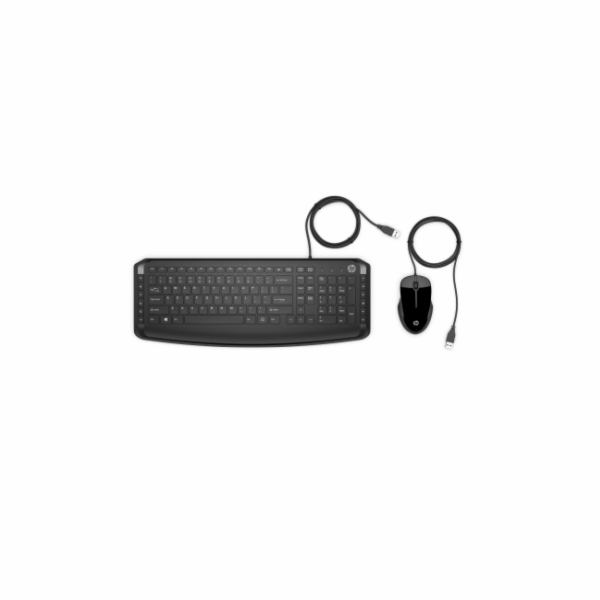 HP Wired Keyboard & Mouse 200 CZ/SK - KLÁVESNICE a MYŠ