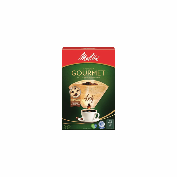 Melitta Kávové filtry Gourmet 1x4/80ks