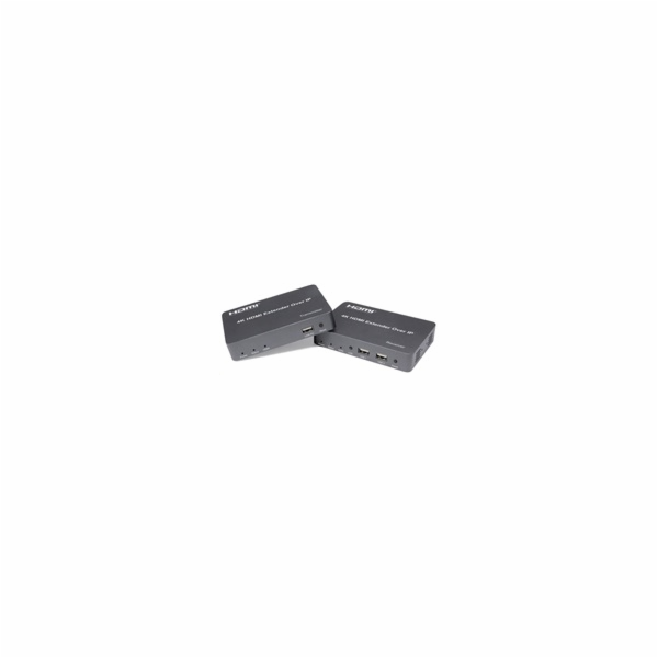 PREMIUMCORD HDMI extender s USB na 150m over IP, bez zpož...