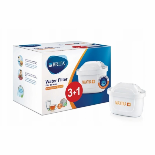 Brita Maxtra+ Hardwater Expert 3+1 ks vodní filtr