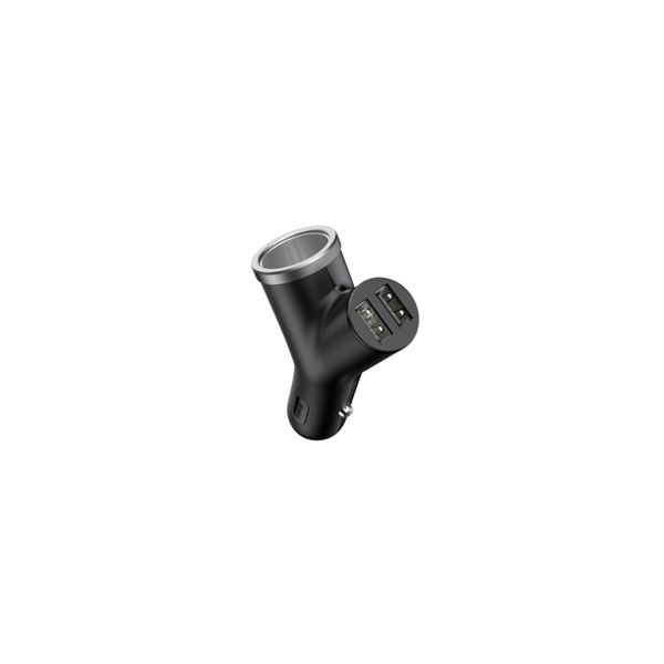 Baseus CCALL-YX01 Nabíječka do Auta Y Type 2xUSB + Extend...