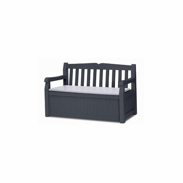 Keter Eden Garden Bench 265L šedá
