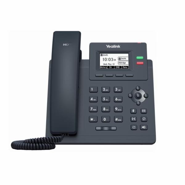 Yealink SIP-T31P IP telefon, 2,3" 132x64 grafický, 2x RJ4...