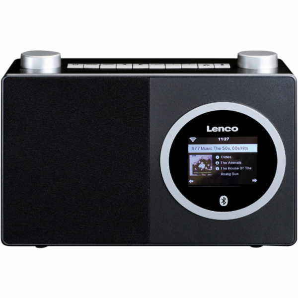 Lenco DIR-70BK Internetové rádio cerna