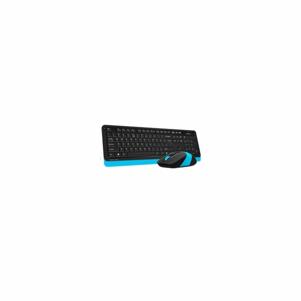 A4tech FG1010 FSTYLER set bezdr. klávesnice + myši, modrá...