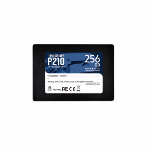 Patriot P210 256GB, P210S256G25 SSD / 2,5" / Interní / SA...
