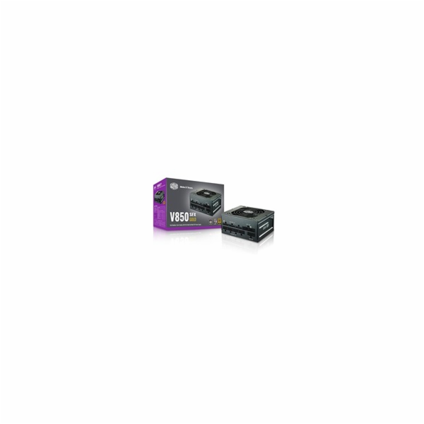 Cooler Master zdroj V850 SFX, 92mm, 80+ Gold, Plně modulá...