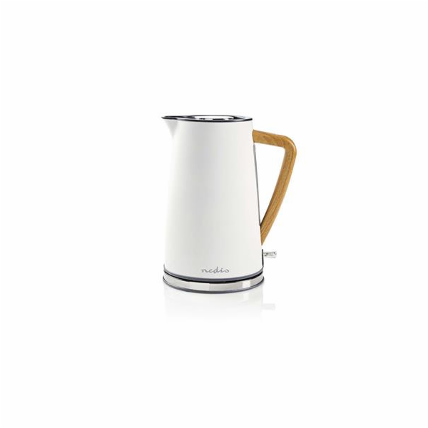 Rychlovarná konvice Nedis KAWK510EWT, Soft-Touch, bílá