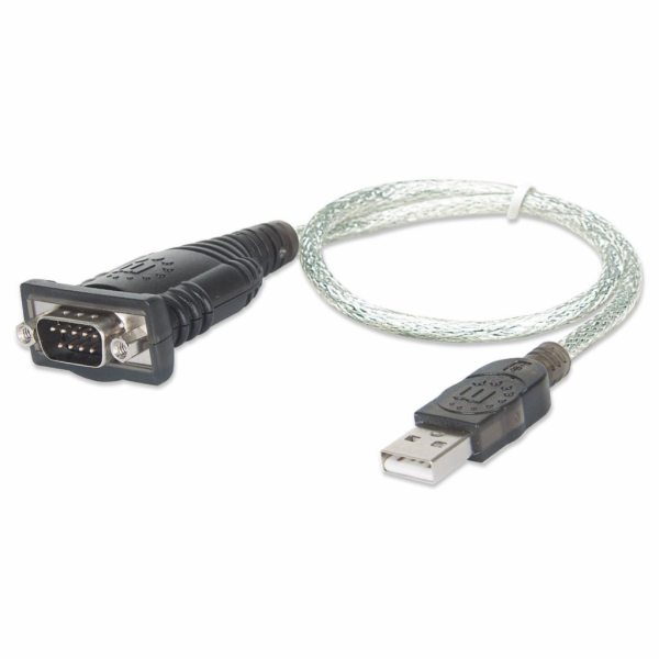 MANHATTAN převodník z USB na sériový port (USB AM / DB9M,...