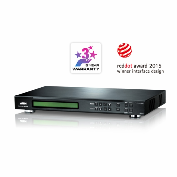 ATEN VM5404H-AT-G 4x4 HDMI Matrix Switch W/Scaler ( video...