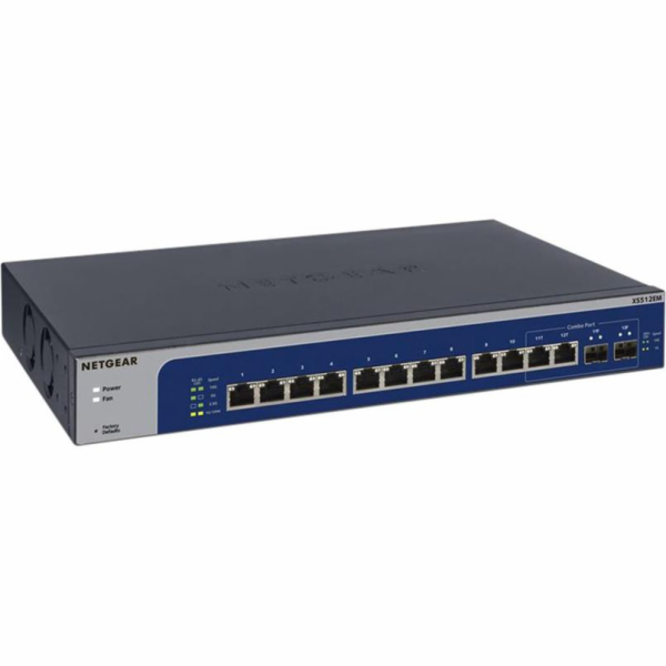 NETGEAR Plus XS512EM - Přepínač - inteligentní - 10 x 100...