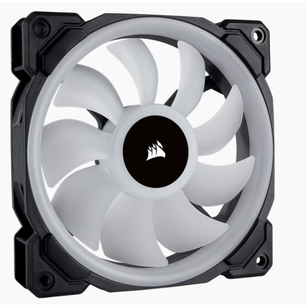 Corsair ventilátor LL120 RGB LED, 1x 120mm, 36dBA , bílý