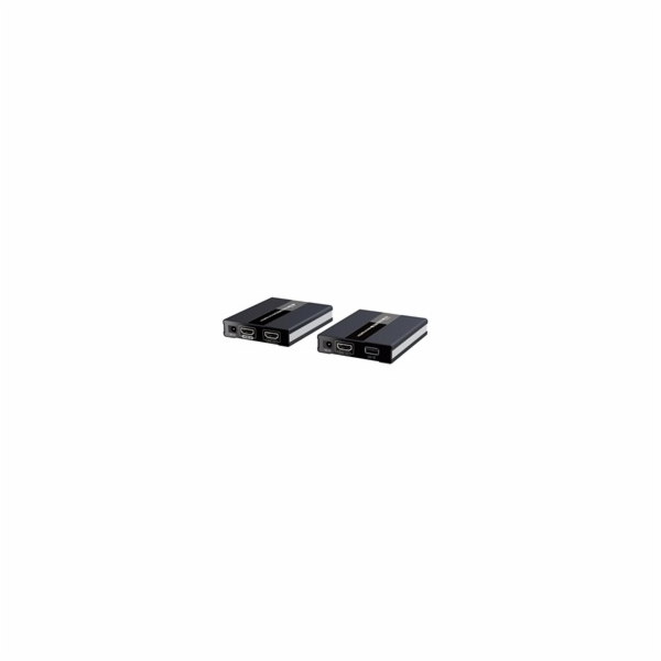 PREMIUMCORD HDMI extender s USB na 60m přes jeden kabel C...