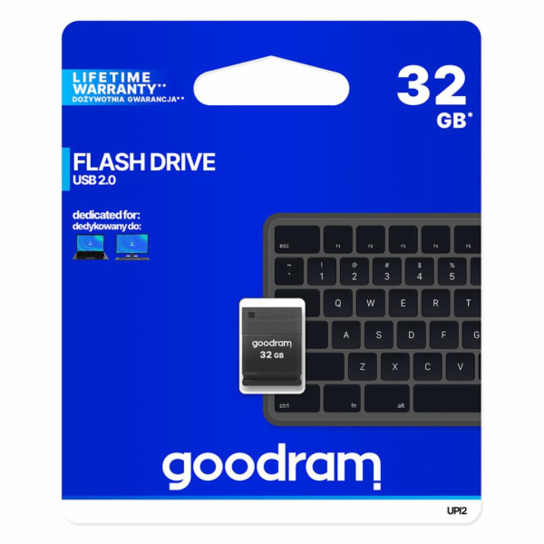 Goodram UPI2 USB paměť 32 GB USB Typ-A 2.0 Černá