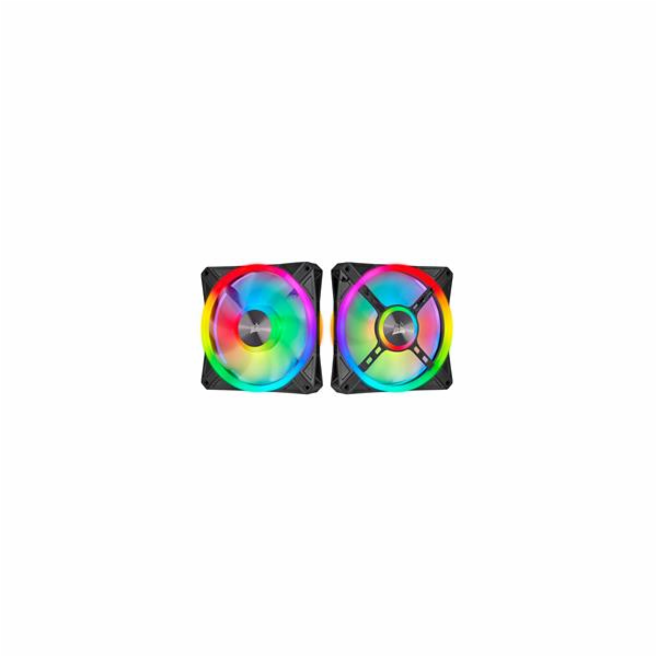 Corsair ventilátor QL Series QL140 RGB LED, 1x 140mm, 26dBA