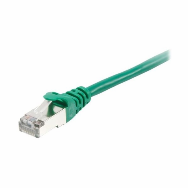 Equip Patchcord Cat 6a, SFTP, 7,5m, zelený (606407)