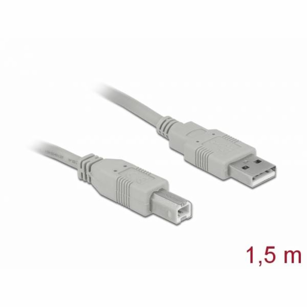 Delock - Kabel USB - USB (M) do USB typ B (M) - USB 2.0 -...
