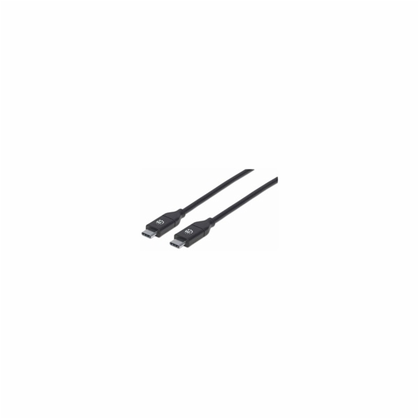 Manhattan USB-C USB kabel – 2 m černý (355247)