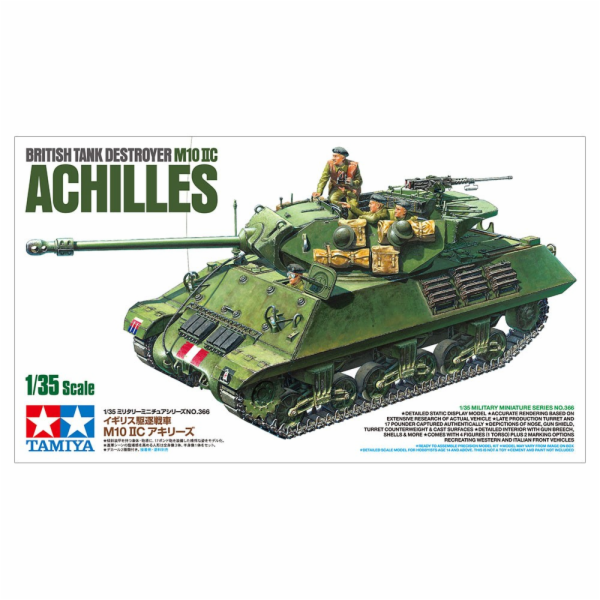 Tamiya 35366 1:35 British Tank Destroyer M10 IIc Achilles