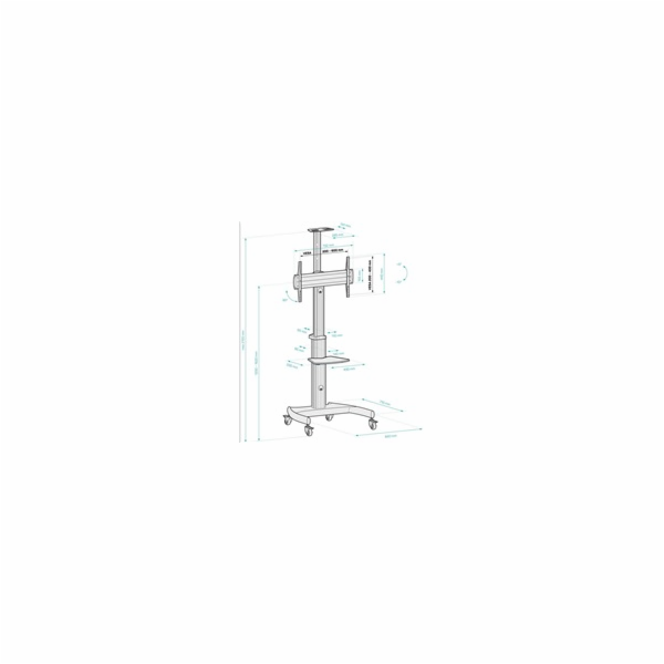 Connect IT Wheelie II CMH-9300-SL CONNECT IT Wheelie II p...
