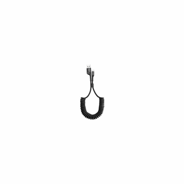Baseus datový kabel Fish-eye USB/USB-C 1m 2A černý