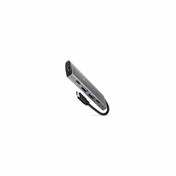 AXAGON HMC-5G2, USB 10Gbps hub, porty 2x USB-A, 2x USB-C,...