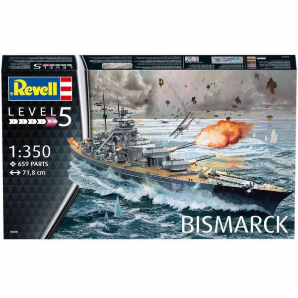 Revell 1:350 Battleship BISMARCK