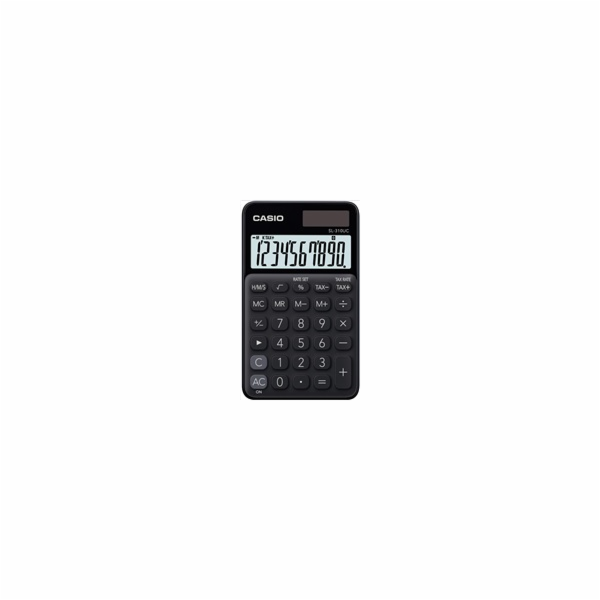 CASIO kalkulačka SL 310UC BK , Kapesní kalkulátor, blistr