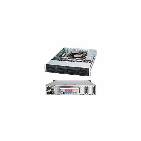 SUPERMICRO CSE-825TQC-R1K03WB SUPERMICRO 2U chassis 8x 3,...