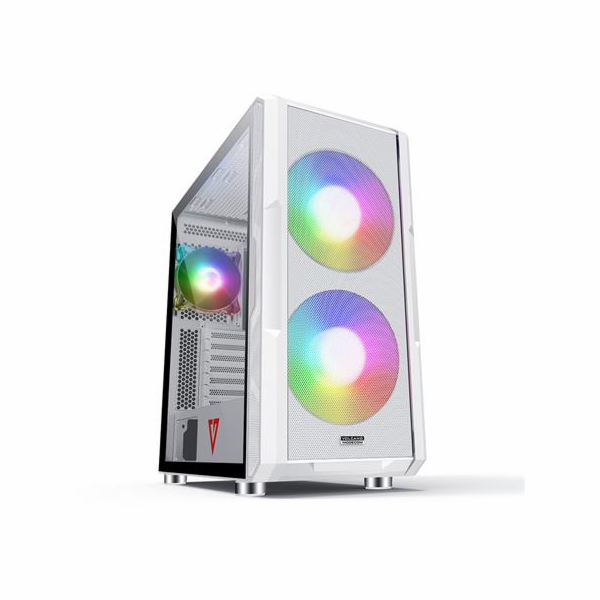 Modecom AMIRANI ARGB Midi Tower Bílá