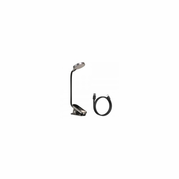 Baseus LED světlo na čtení s klipem 3W teplá bílá (4000K)