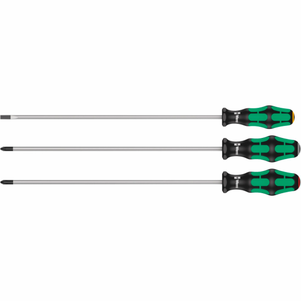 Wera 335/350/355/3 Screwdriver Set Kraftform Plus, 300mm ...