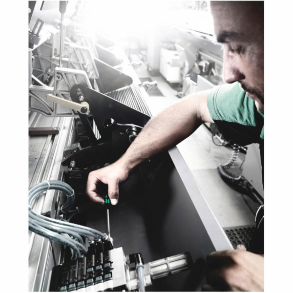 WERA 2050/6 sada sroubováku pro elektroniku + Rack