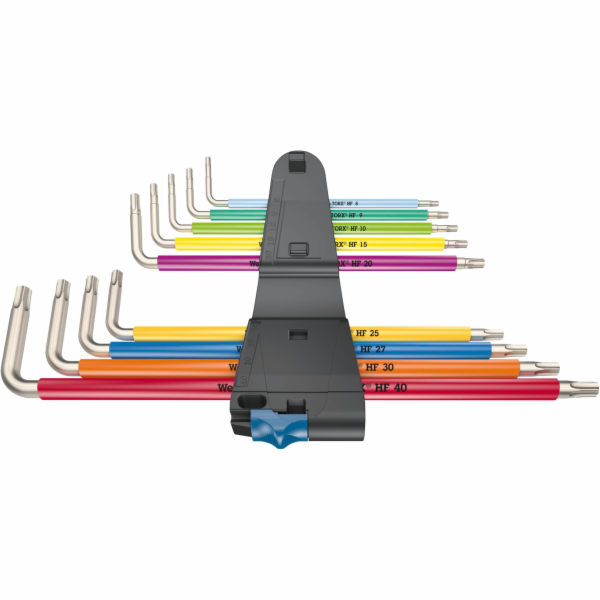 WERA 3967/9 TX SXL Multicol. HF Stainless 1 L-key set