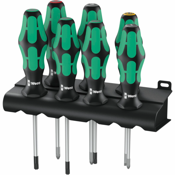 WERA 335/350/367/7 Rack sada sroubováku Kraftform