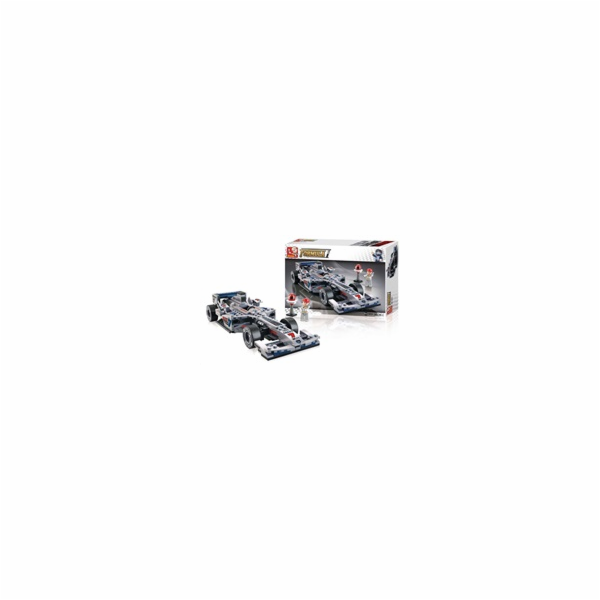 Sluban B0352 Formule F1 Racing Car Stříbrná 257 ks