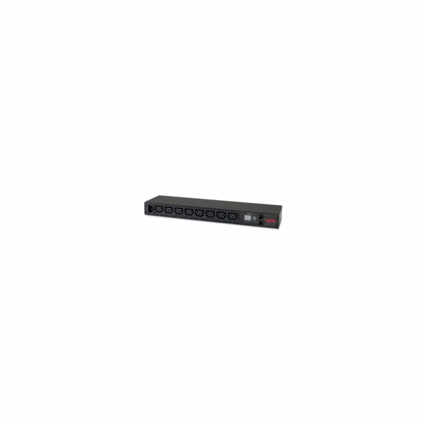APC Rack PDU, Metered, 1U, 12A/208V, 10A/230V, (8) C13