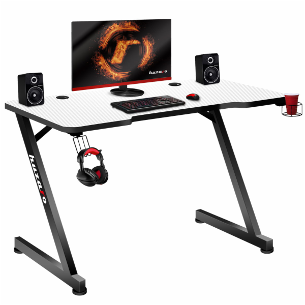 Huzaro Hero 2.5 herní stůl bílý