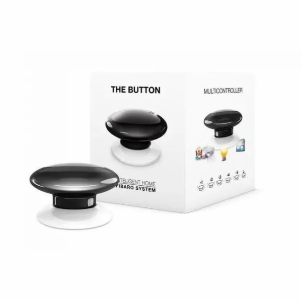 Fibaro The Button - Černé Ovladač scén