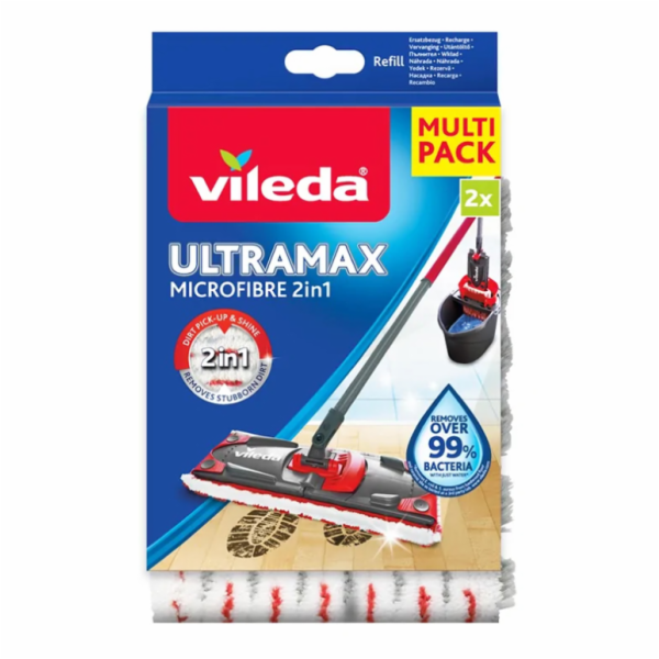Vileda Ultramax Microfibre 2v1 náhrada 2 ks návlek na mop