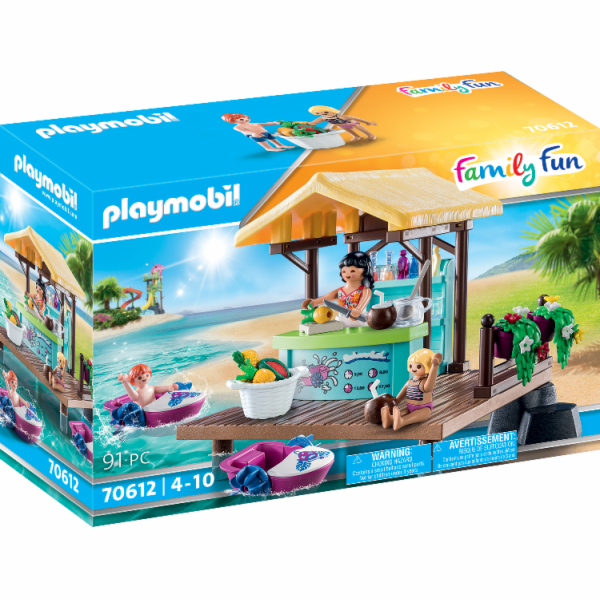PLAYMOBIL 70612 Rodinná zábava Půjčovna šlapadel s Juice ...