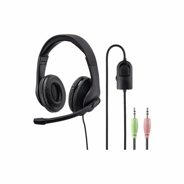 HAMA headset PC Office stereo HS-P200/ drátová sluchátka ...