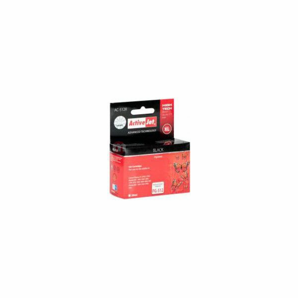 ActiveJet inkoust Canon PG-512 Black ref., 20 ml, AC-512R