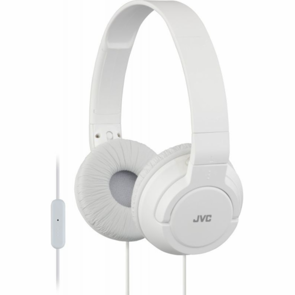 JVC Bílá sluchátka HA-S185