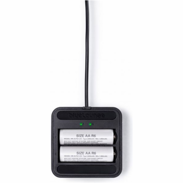Bluelounge Charger Aaden Desk Baterie nabíječka AA USB (A...