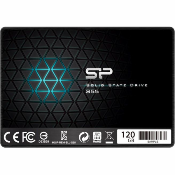 Silicon Power Slim S55 2.5" 120 GB Serial ATA III TLC