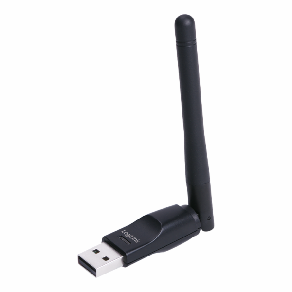 Bezdrátový USB adaptér LogiLink s anténou 150 Mb/s (WL0145A)